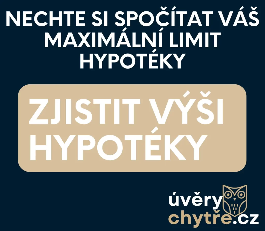 maximální hypotéka zjistěte kolik si můžete vzít hypotéku, tlačítko pro výpočet maximální hypotéky