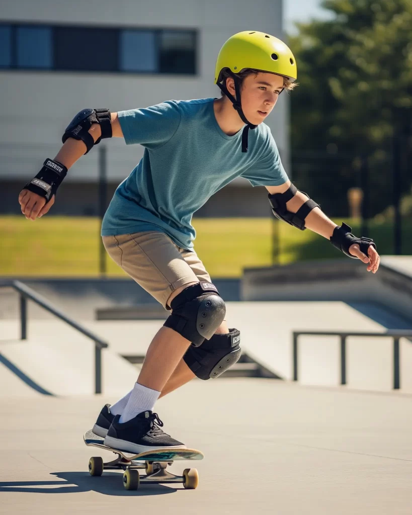 úrazové pojištění pro děti kluk na skateboardu